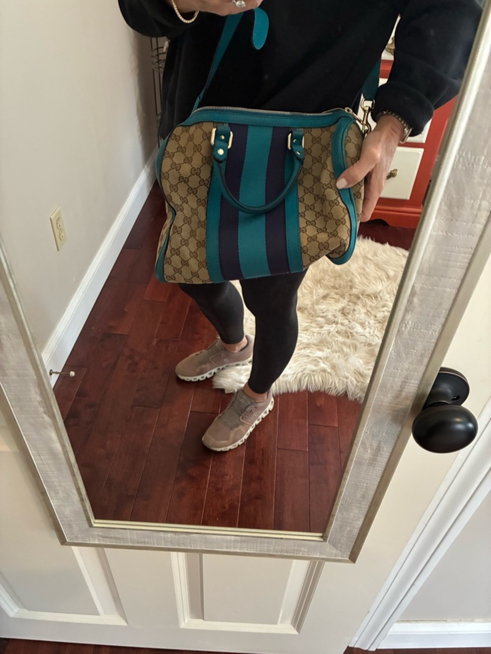 Gucci Vintage Web Boston canvas bag - Picture 16 of 16